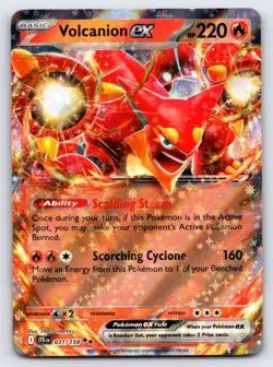 Volcanion ex 031/159 Double Rare Journey Together Pokemon Near Mint - Image 1