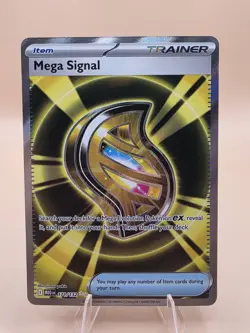 Pokemon TCG Mega Signal 171/132 Me01: Mega Evolution Ultra Rare Near Mint - Image 1