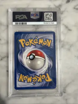 2000 Pokemon Rocket Dark Blastoise-Holo Swirl 3/82 Rare - Image 2