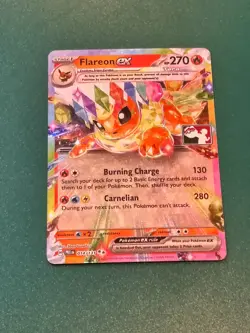 Brand New Flareon ex 014/131 NM Stamped Promo, Prize Pack Series 7 Pokemon Play! - Image 1