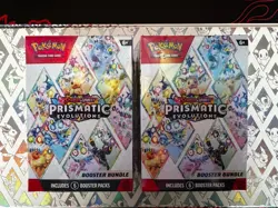 Pokemon Prismatic Evolutions Booster Bundle Lot (2), Factory Sealed 🔥🔮🌖 - Image 1