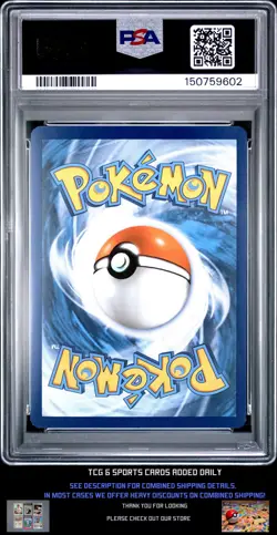 2023 Pokemon Obf En-Obsidian Flames #199 Ninetales Illustration Rare PSA 8 - Image 2