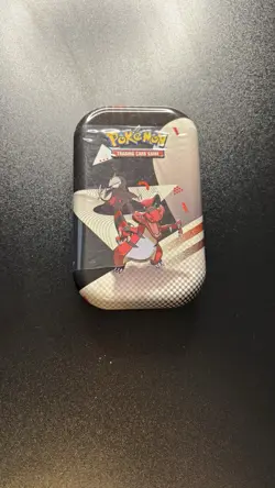 Pokemon Scarlet black bolt , white flare Mini Tin Excadrill 2025 TCG - Image 1