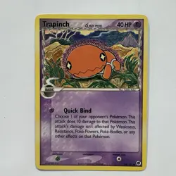 Pokemon Trapinch Basic 69/101 Dragon Frontiers Common LP - Image 1