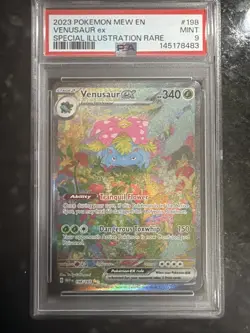 Pokemon TCG Mixed Lot Of Venusaur Ex PSA 9s 151 And Mega Evolution - Image 2