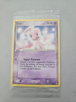 Pokemon TCG Mew EX Holon Phantoms 111/110 Non Holo Exclusive SEALED NM/M - Image 1