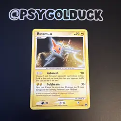 2008 Pokemon, Great Encounters, #7/106 Rotom, Holo Rare B32 - Image 1