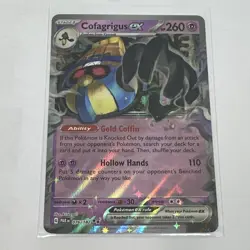 Pokemon TCG Cofagrigus ex Paradox Rift 076/182 Holo - Image 1