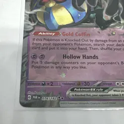 Pokemon TCG Cofagrigus ex Paradox Rift 076/182 Holo - Image 3