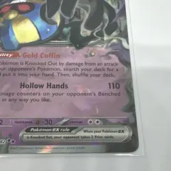 Pokemon TCG Cofagrigus ex Paradox Rift 076/182 Holo - Image 4