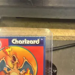 Charizard #06 PokeTrivia 1999 Burger King Promo Perforated Pokemon - Image 2