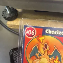 Charizard #06 PokeTrivia 1999 Burger King Promo Perforated Pokemon - Image 3