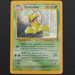 Pokemon Victreebel 14/64 Jungle Unlimited Holo Rare Stage 2 80HP 1999 - Image 1