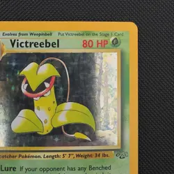Pokemon Victreebel 14/64 Jungle Unlimited Holo Rare Stage 2 80HP 1999 - Image 4
