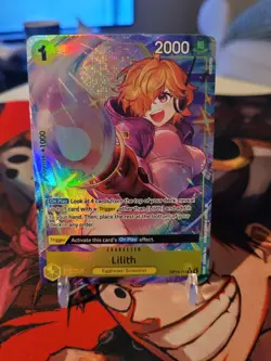 Lilith Alt Art R OP13-113 Carrying On His Will Foil One Piece Card Game - Image 1