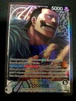 🔥 Crocodile OP14 - 079 Alt Art Leader English One Piece TCG 🔥 - Image 2