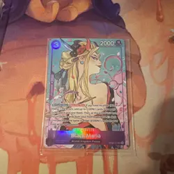 One Piece TCG Black Maria OP08-074 Illustration Box Vol.2 Promo SEALED Foil - Image 1