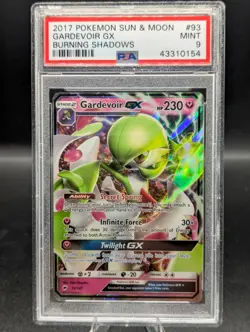 Gardevoir GX PSA 9 93/147 Pokemon Sun And Moon Burning Shadows 🚀🚀🚀 - Image 1
