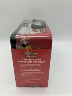Pokemon 25th Anniversary Celebrations Treasure Chest Lunchbox Tin Factory SEALED - Image 2