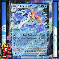 Carte Pokemon : Palmaval EX 052/193 - PAL Evolutions a Paldea - RR - NEUF -FR - Image 1