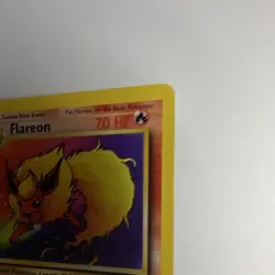 Pokemon TCG Flareon Jungle 1st Edition Rare Regular 19/64 70 HP 1999 English - Image 4
