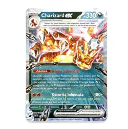 Pokemon Card Charizard Ex Teracristal Promo 196/SVP ITA NM - Image 1