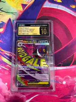 Mega Gengar ex 230/193 CGC Graded Pristine 10 Japanese Pokemon TCG - Image 1