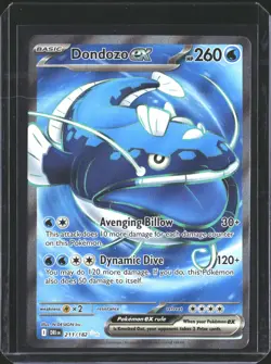 Dondozo ex 211/182 Ultra Rare Destined Rivals Pokemon NM/M - Image 1