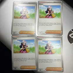 4 x Dawn 087/094 - ME02 Phantasmal Flames PFL - Pokemon - NM/M English - Image 1