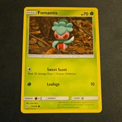 Pokemon TCG Fomantis 15/236 Unified Minds LP - Image 1