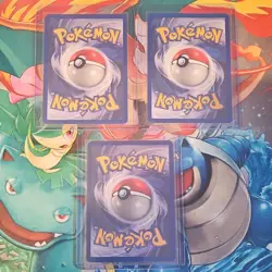 Pokemon TCG 1st Edition Rocket Squirtle, Blaine's Charmander, Machamp. - Image 3