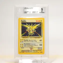 Pokemon TCG - Zapdos Base Set 16/102 Holo Unlimited Holo Rare - BGS 9 - Image 2