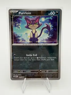 Purrloin 055/086 Master Ball Pattern - Pokemon TCG White Flare NM - Image 1