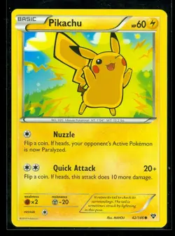 Pokemon PIKACHU 42/146 - XY - NEAR MINT/MINT - Image 1