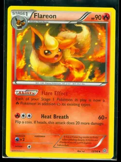 Pokemon FLAREON 13/98 - XY Ancient Origins - - NEAR MINT/MINT - Image 1