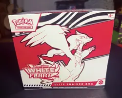 Pokemon TCG Scarlet & Violet White Flare Elite Trainer Box English 2025 Reshiram - Image 1