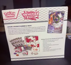 Pokemon TCG Scarlet & Violet White Flare Elite Trainer Box English 2025 Reshiram - Image 3