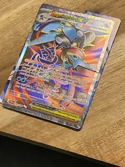 Mega Greninja EX 100/086 CR Chaos Rising Full Art Holo EX 350 HP English - Image 2