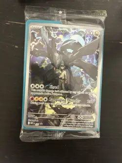 Pokemon Sealed N's Zekrom Promo 31 Mega Evolutions Ascended Heroes Black Star - Image 1