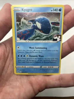036/159 Kyogre Prize Pack Series 4 Stamped Pokemon TCG Crown Zenith Cosmos MP - Image 3