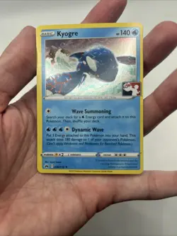 036/159 Kyogre Prize Pack Series 4 Stamped Pokemon TCG Crown Zenith Cosmos MP - Image 4