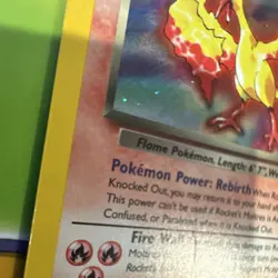 Wizards of the Coast Pokemon TCG Rocket's Moltres Gym Heroes Holo Rare ENG 012/… - Image 2