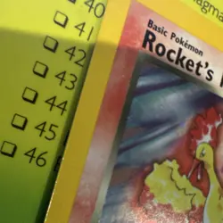 Wizards of the Coast Pokemon TCG Rocket's Moltres Gym Heroes Holo Rare ENG 012/… - Image 4
