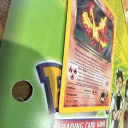 Wizards of the Coast Pokemon TCG Rocket's Moltres Gym Heroes Holo Rare ENG 012/… - Image 5