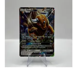 The Pokemon Company Tauros GX 100/149 SM Base Set Ultra Rare Holo English 2017 - Image 1