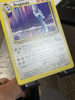 1999 Pokemon Base Set 18/102 Dragonair VLP 🔥 - Image 3