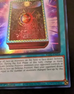 Book Of Eclipse RA02-EN054 1st Edition Ultra Rare Rarity Collection II Yu-Gi-Oh - Image 5