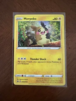 2020 Sword & Shield Promos Morpeko General Mills Holo #SWSH012 Pokemon Card NM - Image 1