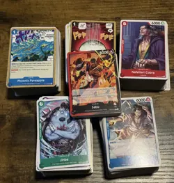 One Piece TCG - BULK - 600 + Cards - OP-13 bulk. C/UC/R/L - Image 1
