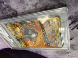 2019 POKEMON SUN & MOON HIDDEN FATES #44 MOLTRES & ZAPDOS & ARTICUNO GX PSA 10💎 - Image 2